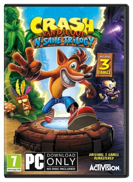 Crash Bandicoot N. Sane Trilogy (2018/PC/RUS) / RePack от xatab