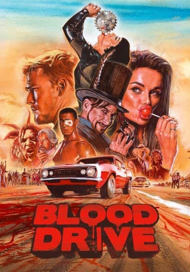 Кровавая гонка / Blood Drive [1 сезон: 13 серий из 13] / (2017/WEB-DLRip) | LostFilm