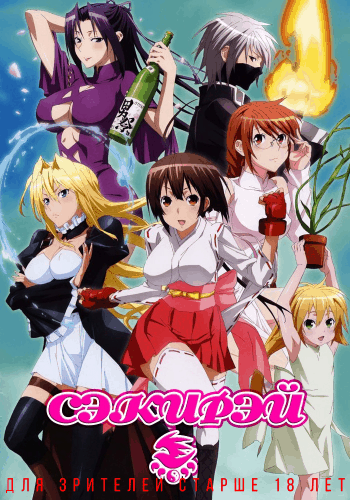 Секирей / Sekirei [1-2 сезоны + Спешелы] / (2008-2010/BDRip) | Без Цензуры