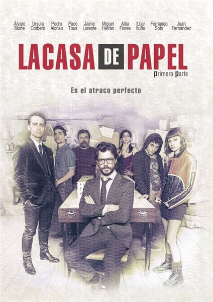 Бумажный дом / Money Heist / La Casa de Papel [1-4 сезоны: 38 серий из 38] / (2017-2020/WEB-DLRip) | TVShows