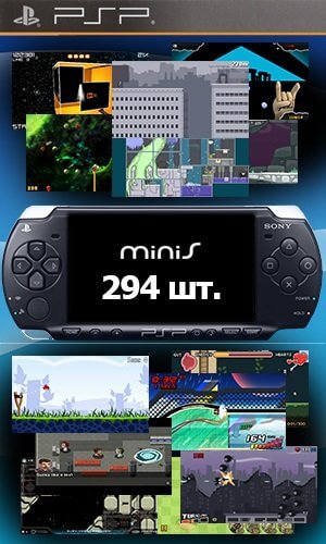 PSP Minis (все игры) / (2009-2015/CSO/ENG) / PSP