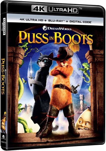 Кот в сапогах / Puss in Boots (2011/BDRip) 2160p | 4K | HDR