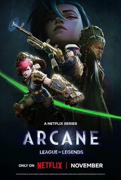 Аркейн / Arcane: League of Legends [2 сезон: 9 серий из 9] / (2024/WEB-DL) 1080p | Iyuno-SDI Group